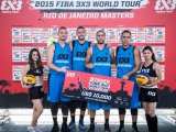 Команда Novi Sad Al Wahda побеждают в Мастерс FIBA 3x3 в Рио